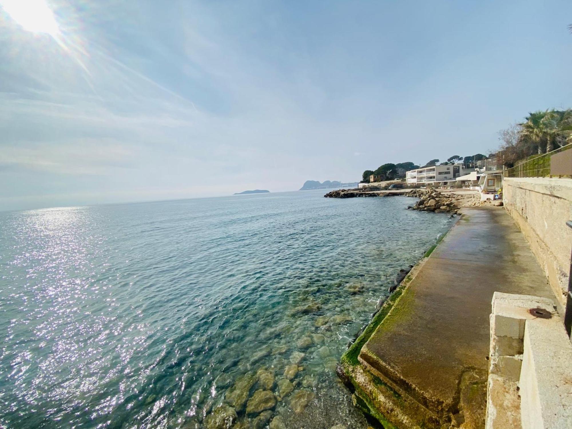 La Ciotat Vue Mer Emplacement Exceptionnel Avec Parking Kültér fotó